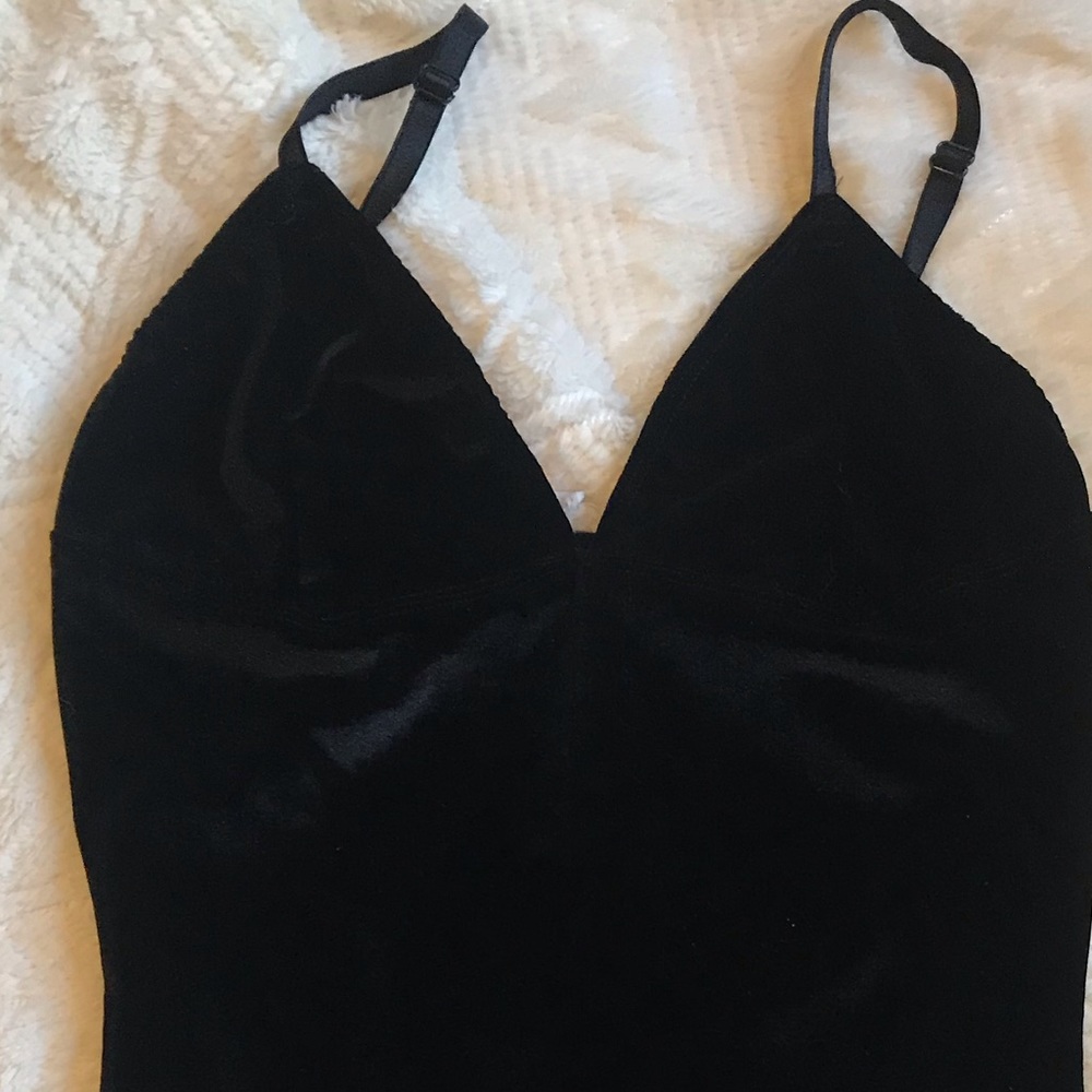 velvet one piece from LA hearts